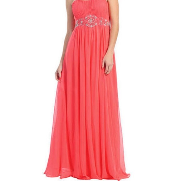 Fiesta Fashion -A-Line Royal Blue Formal Dress -XS - Picture 2 of 10